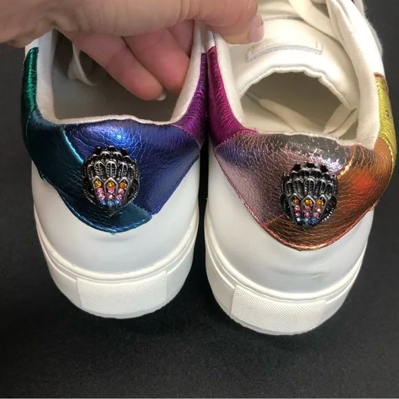 Kurt Geiger metallic rainbow heel sneakers, good condition - Picture 14 of 14